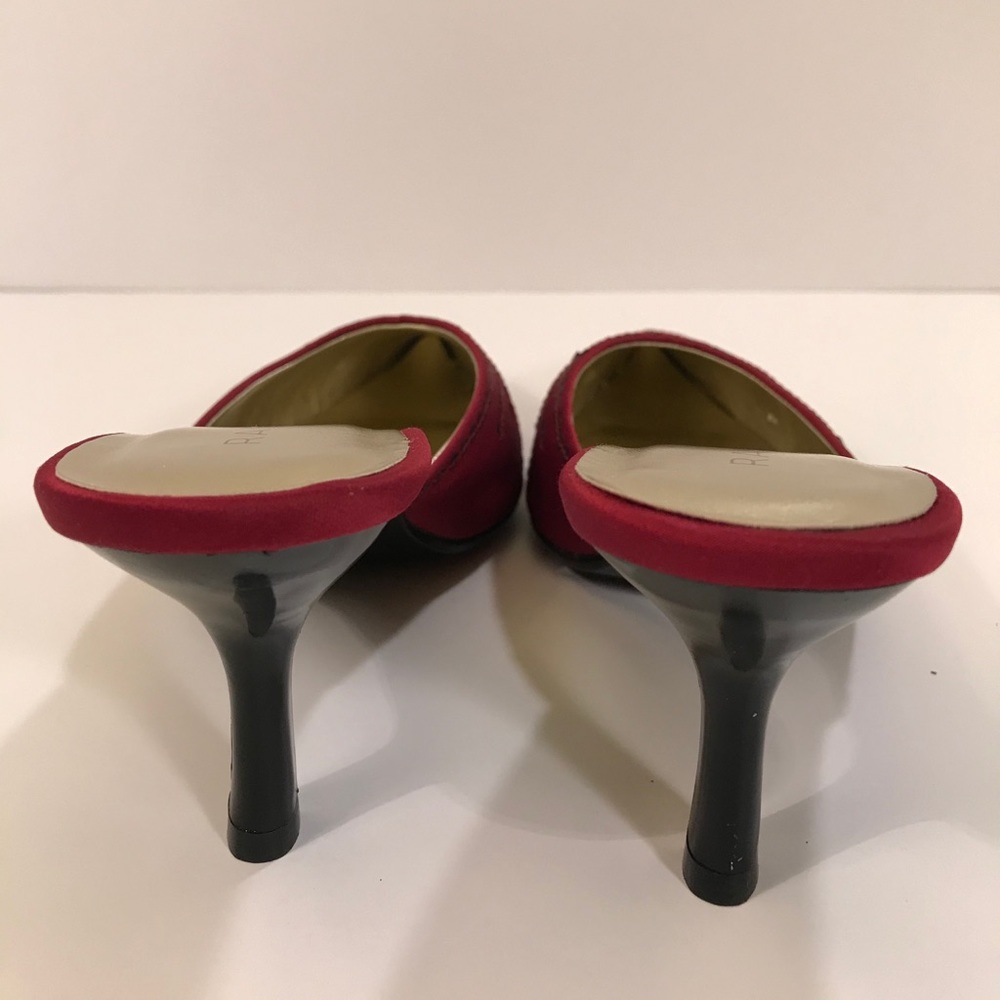 Red sequenced heels - Picture 4 of 6